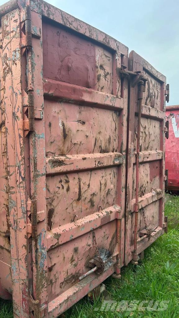 Universal 4 x 40 kuub 40 m3 Container bak haaksysteem Εμπορευματοκιβώτια θαλάσσιων μεταφορών