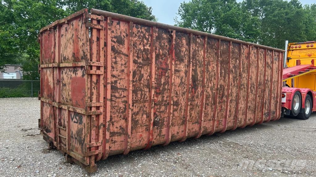 Universal 4 x 40 kuub 40 m3 Container bak haaksysteem Εμπορευματοκιβώτια θαλάσσιων μεταφορών