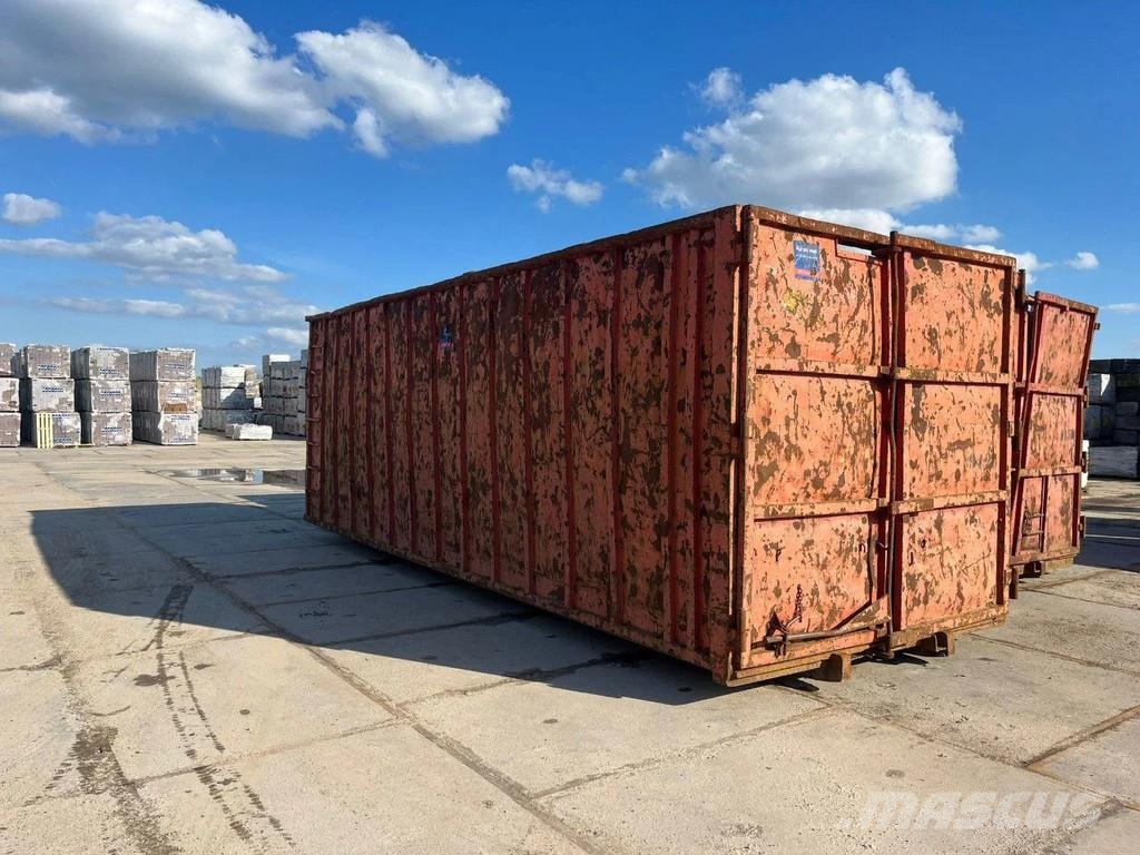 Universal 4 x 40 kuub 40 m3 Container bak haaksysteem Εμπορευματοκιβώτια θαλάσσιων μεταφορών