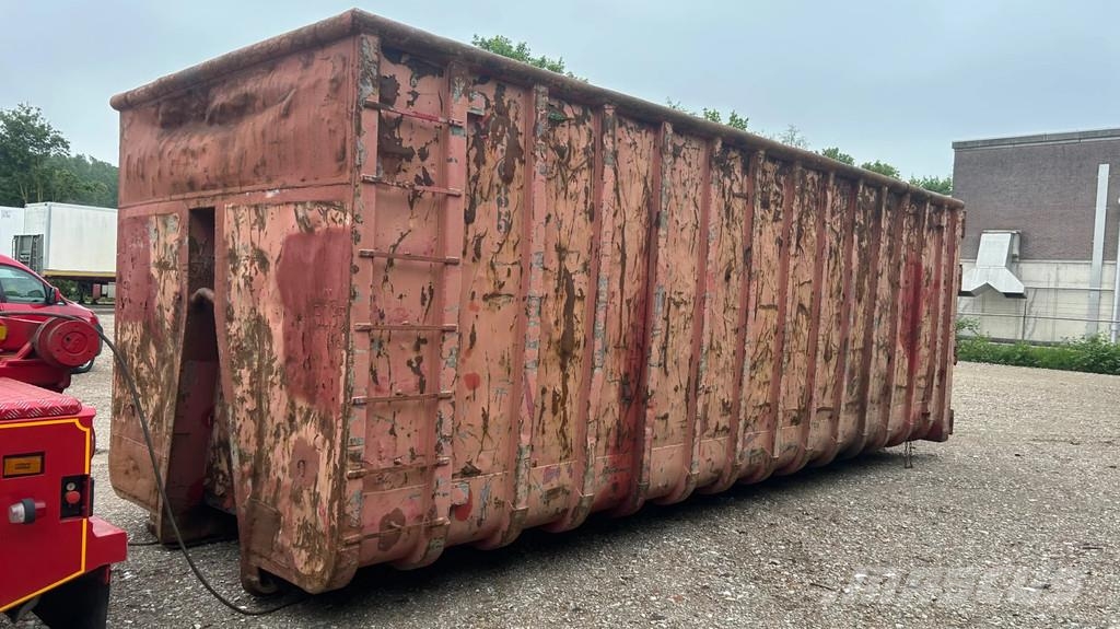 Universal 4 x 40 kuub 40 m3 Container bak haaksysteem Εμπορευματοκιβώτια θαλάσσιων μεταφορών