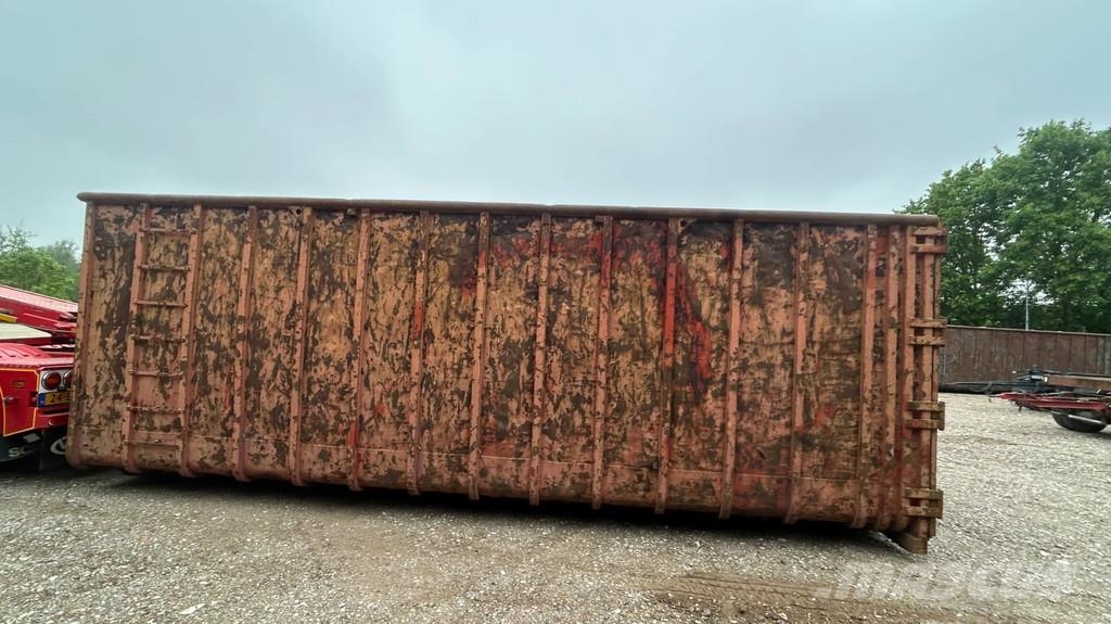 Universal 4 x 40 kuub 40 m3 Container bak haaksysteem Εμπορευματοκιβώτια θαλάσσιων μεταφορών