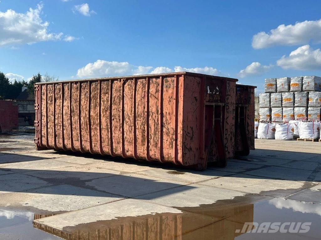 Universal 4 x 40 kuub 40 m3 Container bak haaksysteem Εμπορευματοκιβώτια θαλάσσιων μεταφορών