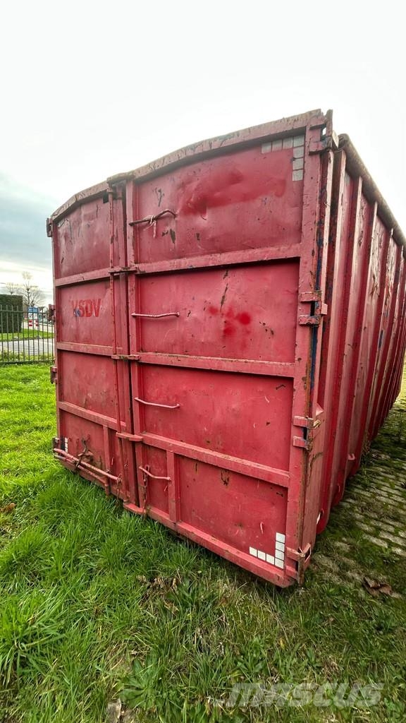 Universal 4 x 40 kuub 40 m3 Container bak haaksysteem Εμπορευματοκιβώτια θαλάσσιων μεταφορών