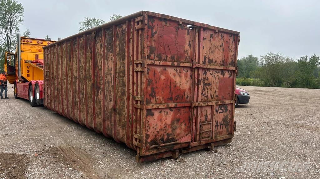 Universal 4 x 40 kuub 40 m3 Container bak haaksysteem Εμπορευματοκιβώτια θαλάσσιων μεταφορών