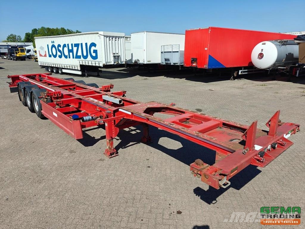 Renders ROC 12.27 All Types of Containers - Rear Slide - L Konteinerveo poolhaagised