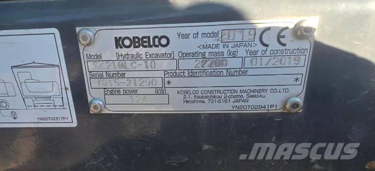 Kobelco SK 210 LC-10 Telakaivukoneet