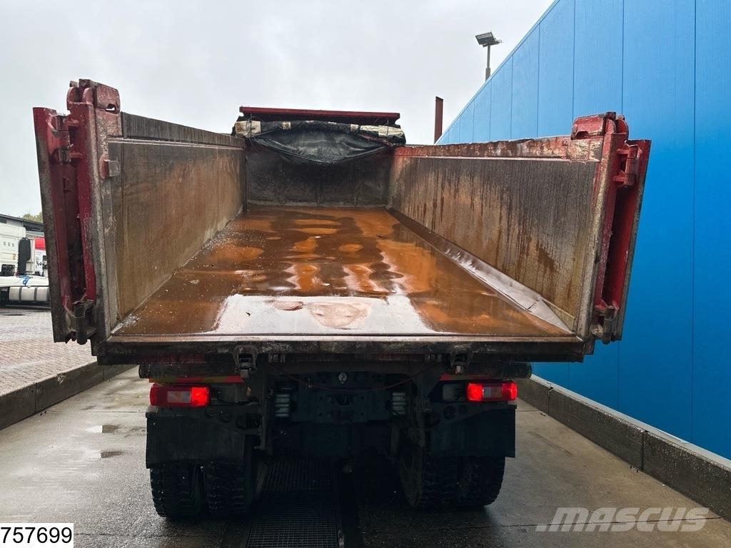 Volvo FMX 450 EURO 6, 8x4 steel suspeniosn Kipper