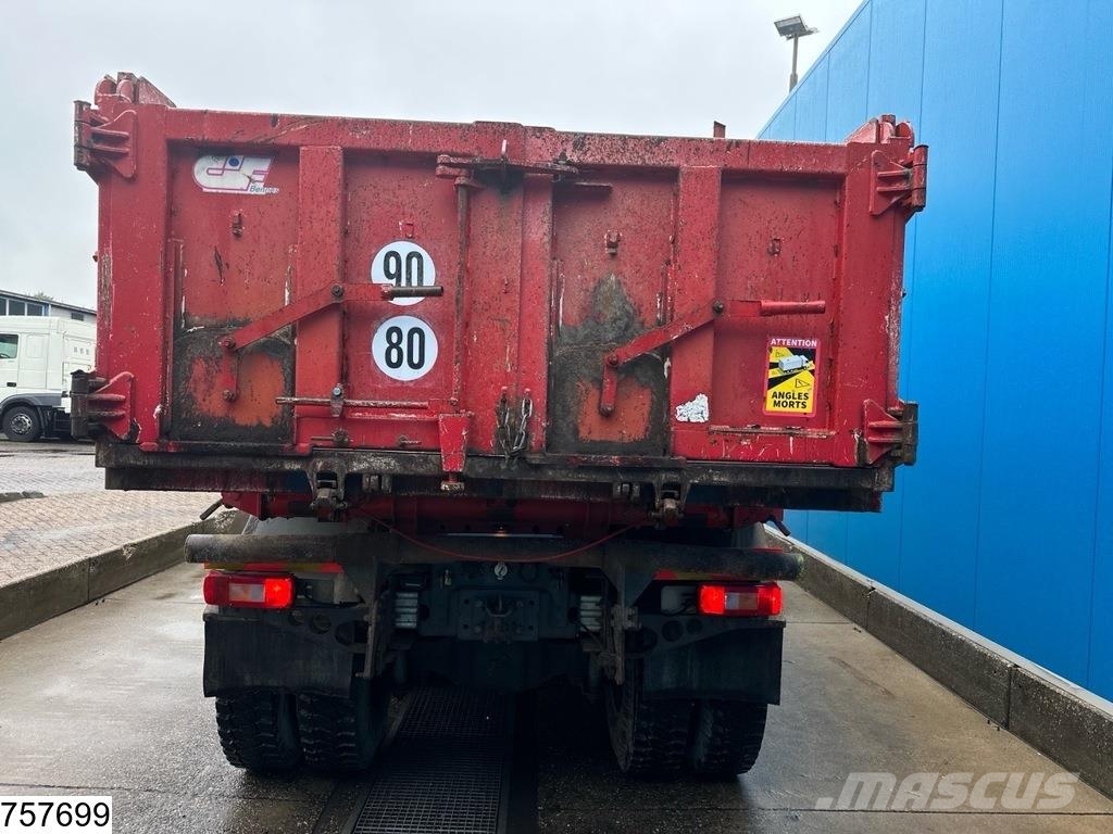 Volvo FMX 450 EURO 6, 8x4 steel suspeniosn Camion benne