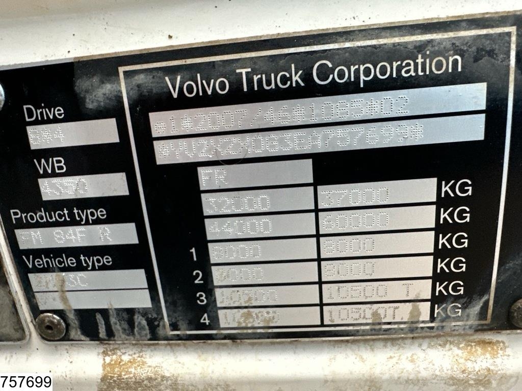 Volvo FMX 450 EURO 6, 8x4 steel suspeniosn Kipper