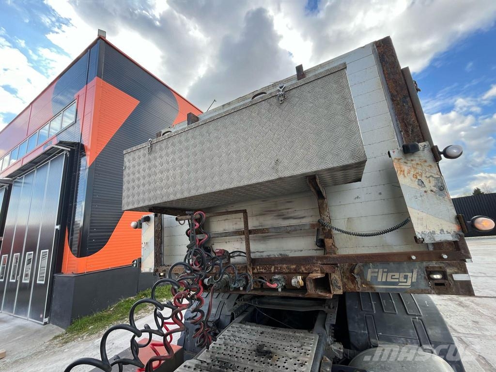 Fliegl SVS580T PLATFORM L=13211 mm Naczepy niskopodłogowe