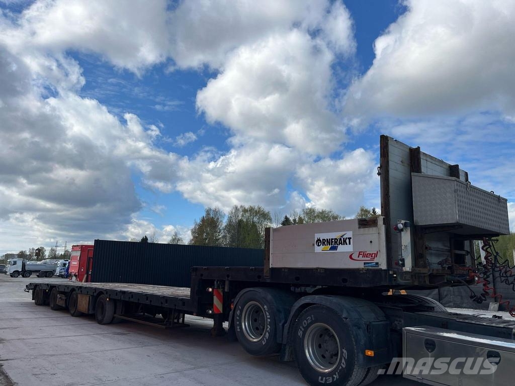 Fliegl SVS580T PLATFORM L=13211 mm Naczepy niskopodłogowe