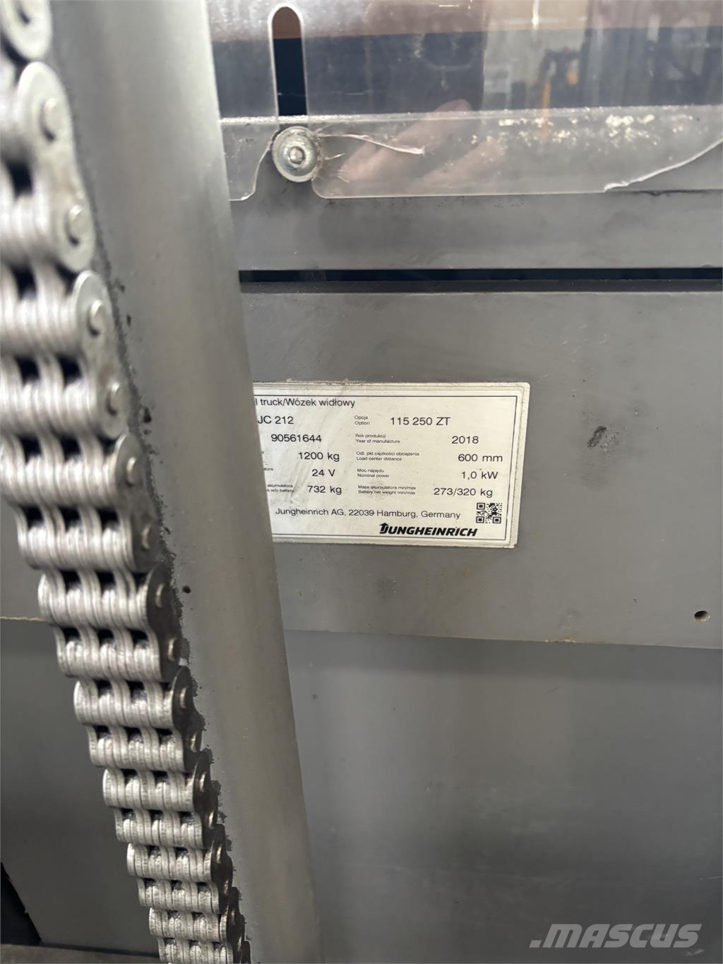 Jungheinrich EJC 212 Selbstfahrstapler