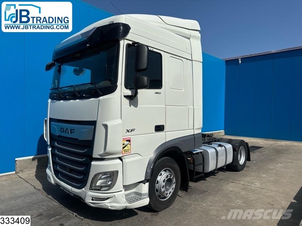 DAF XF 480 EURO 6d, ACC 트랙터 유닛