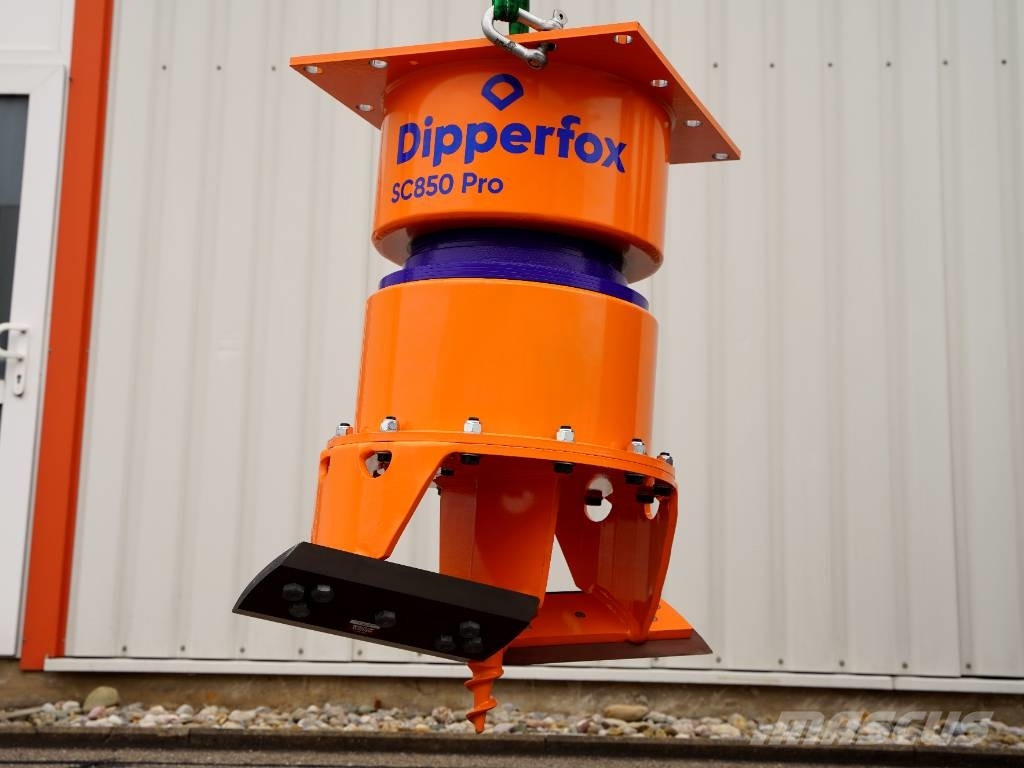 Dipperfox Baumstumpffräse SC850 Pro - 180 Stümpfe Boomstronkfrees