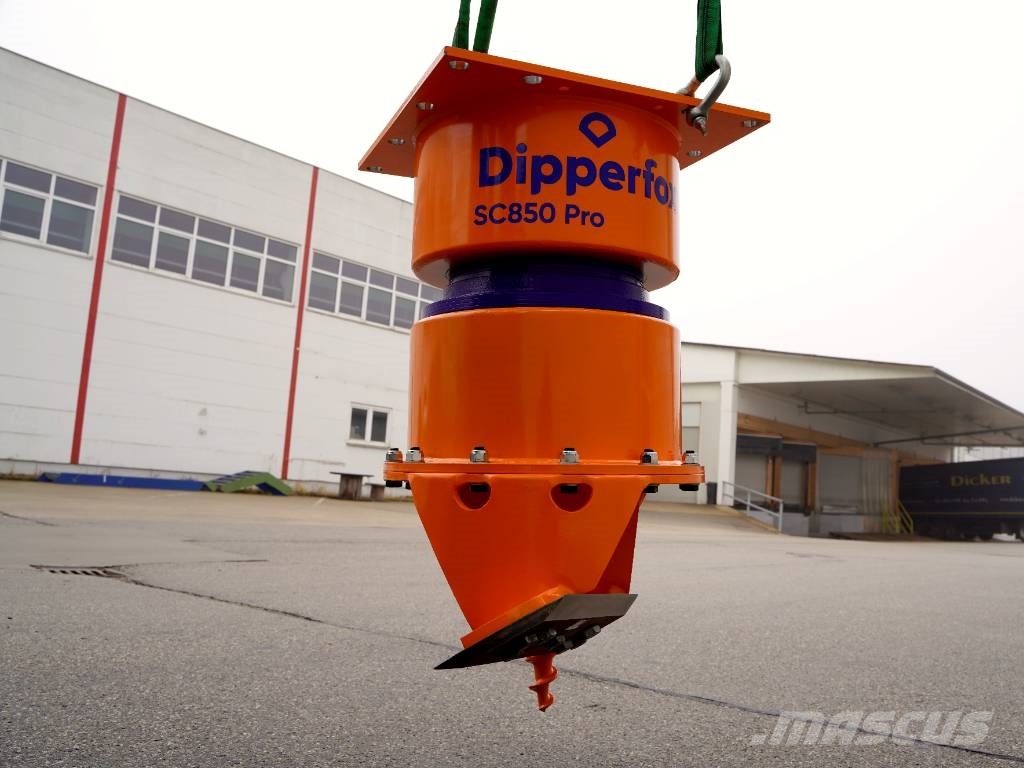 Dipperfox Baumstumpffräse SC850 Pro - 180 Stümpfe Boomstronkfrees