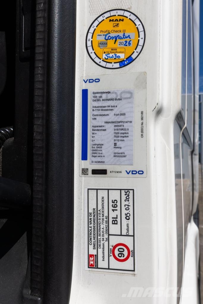 MAN TGX 18.510 BLS - INTARDER Tractor Units