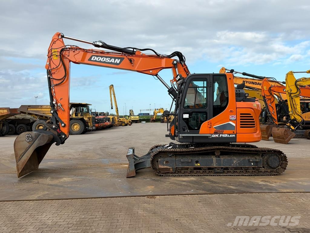 Doosan DX140LCR-7 Rupsgraafmachines