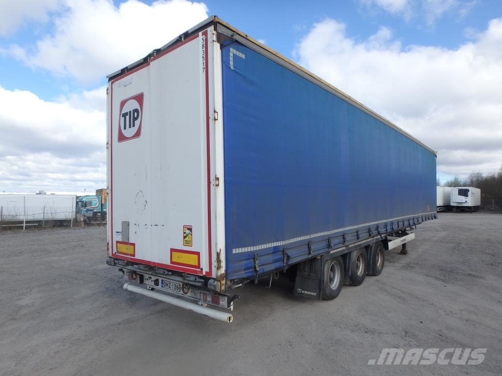 Krone Trailer Curtainsider Lifting + Sliding Roof Mega Semirremolques con caja de lona