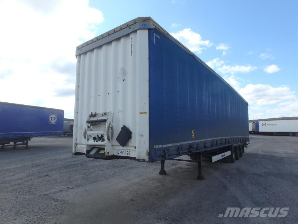 Krone Trailer Curtainsider Lifting + Sliding Roof Mega Semirremolques con caja de lona