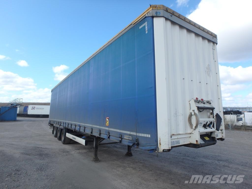 Krone Trailer Curtainsider Lifting + Sliding Roof Mega Semirremolques con caja de lona