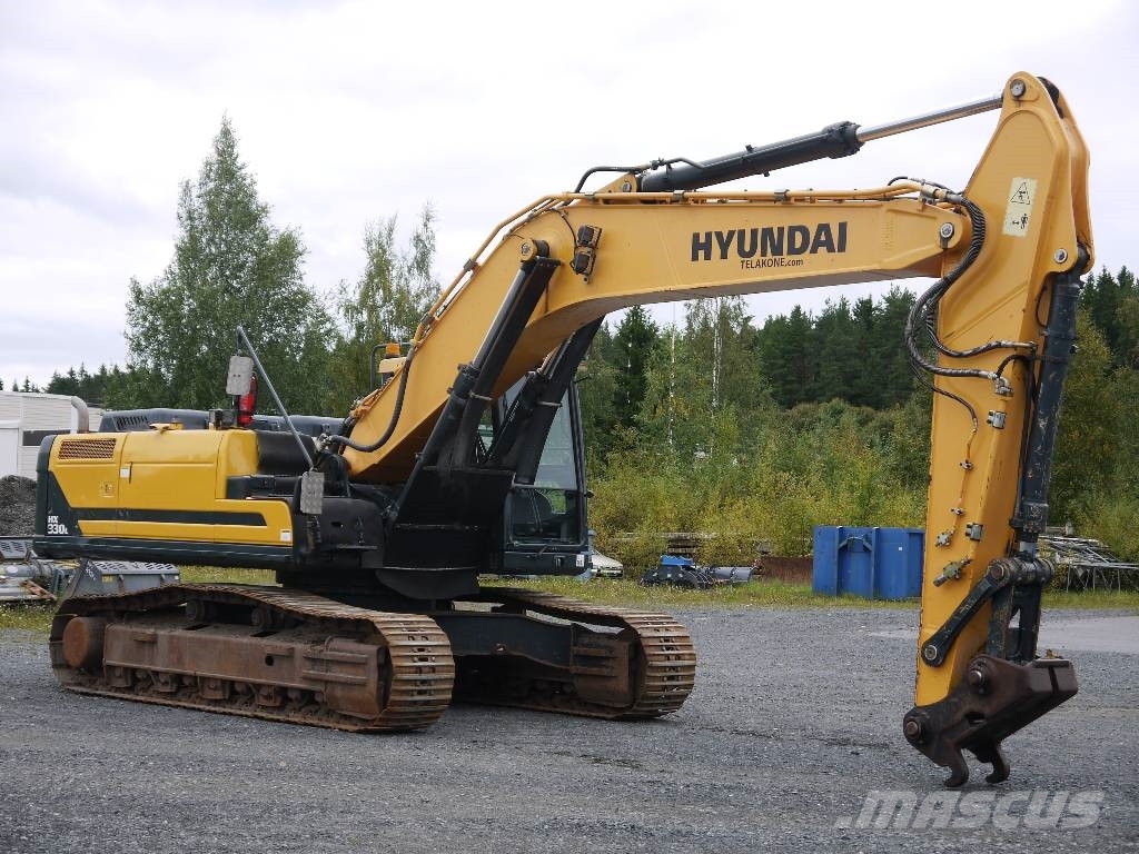 Hyundai HX 330 L Bagri goseničarji