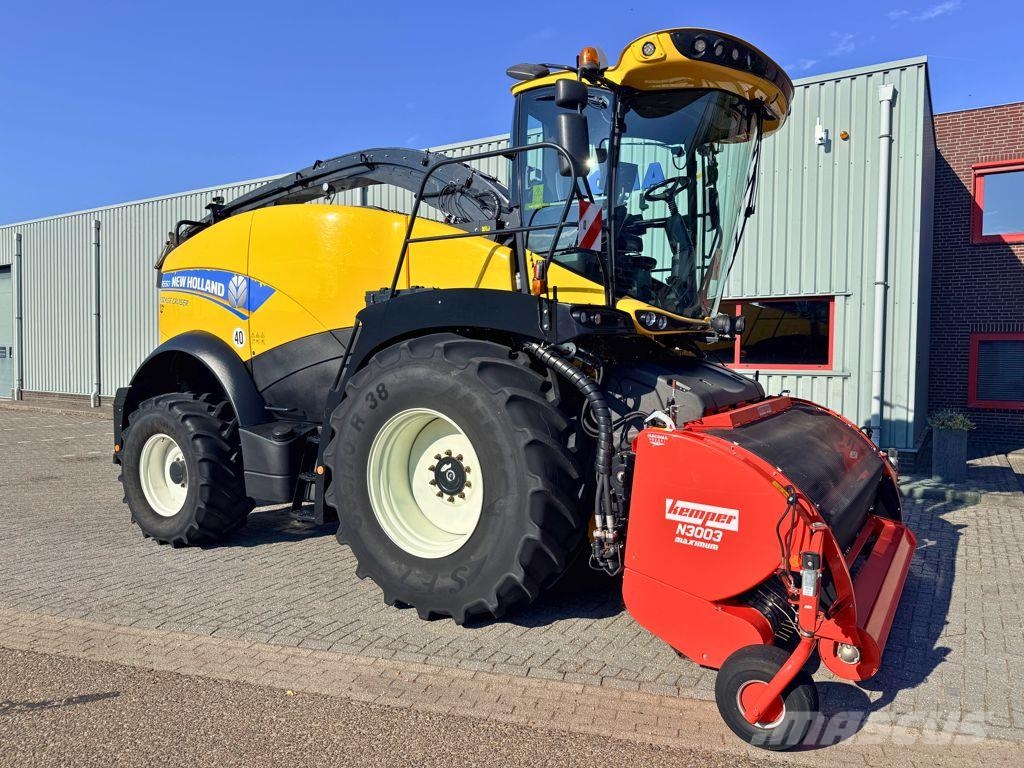 New Holland FR550 Forage Cruiser + Kemper N3003 自走式飼料採集機