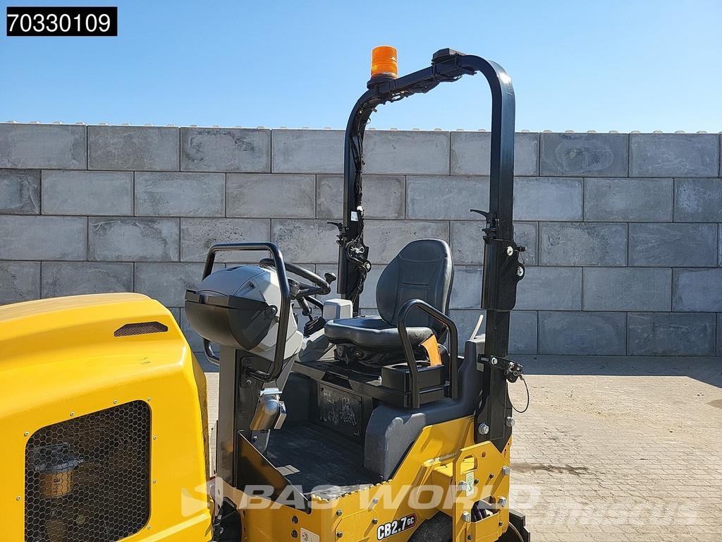 CAT CB2.7 GC Twin drum rollers