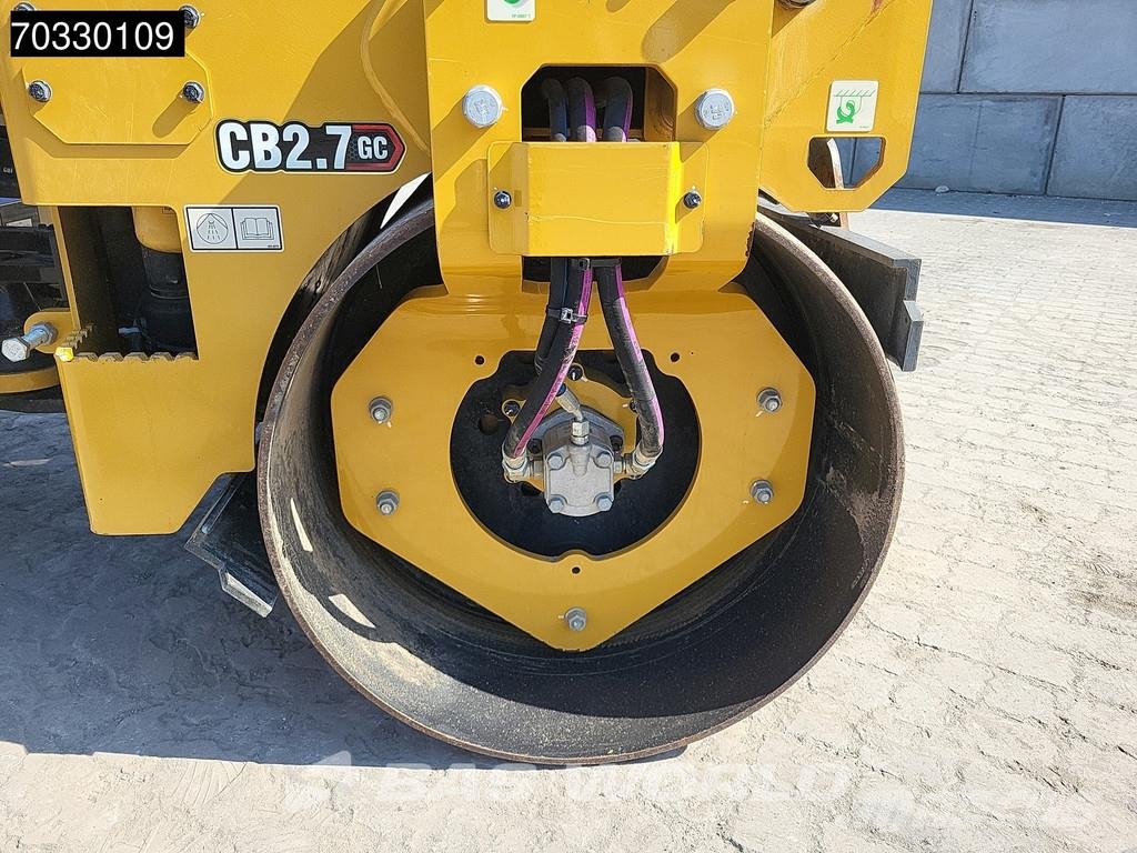 CAT CB2.7 GC Twin drum rollers