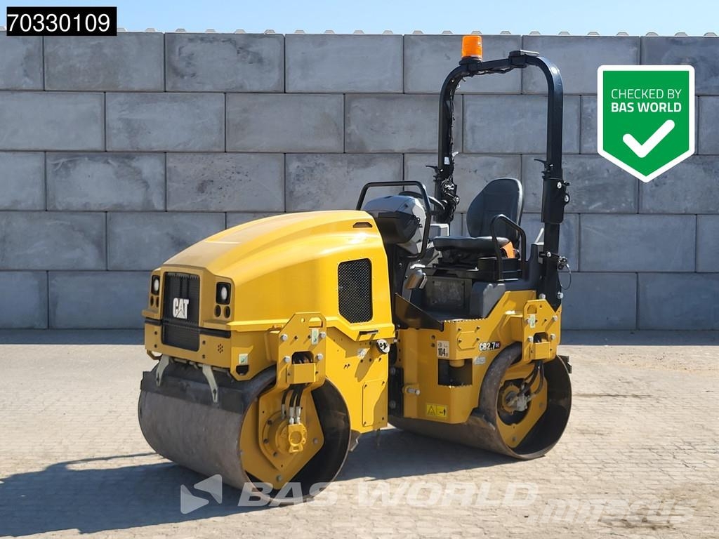 CAT CB2.7 GC Twin drum rollers