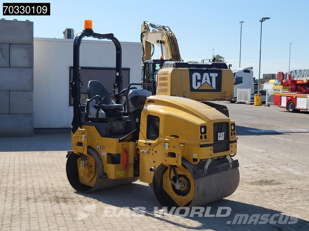 CAT CB2.7 GC Twin drum rollers