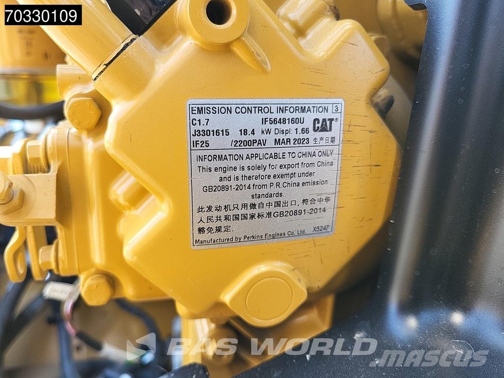CAT CB2.7 GC Twin drum rollers
