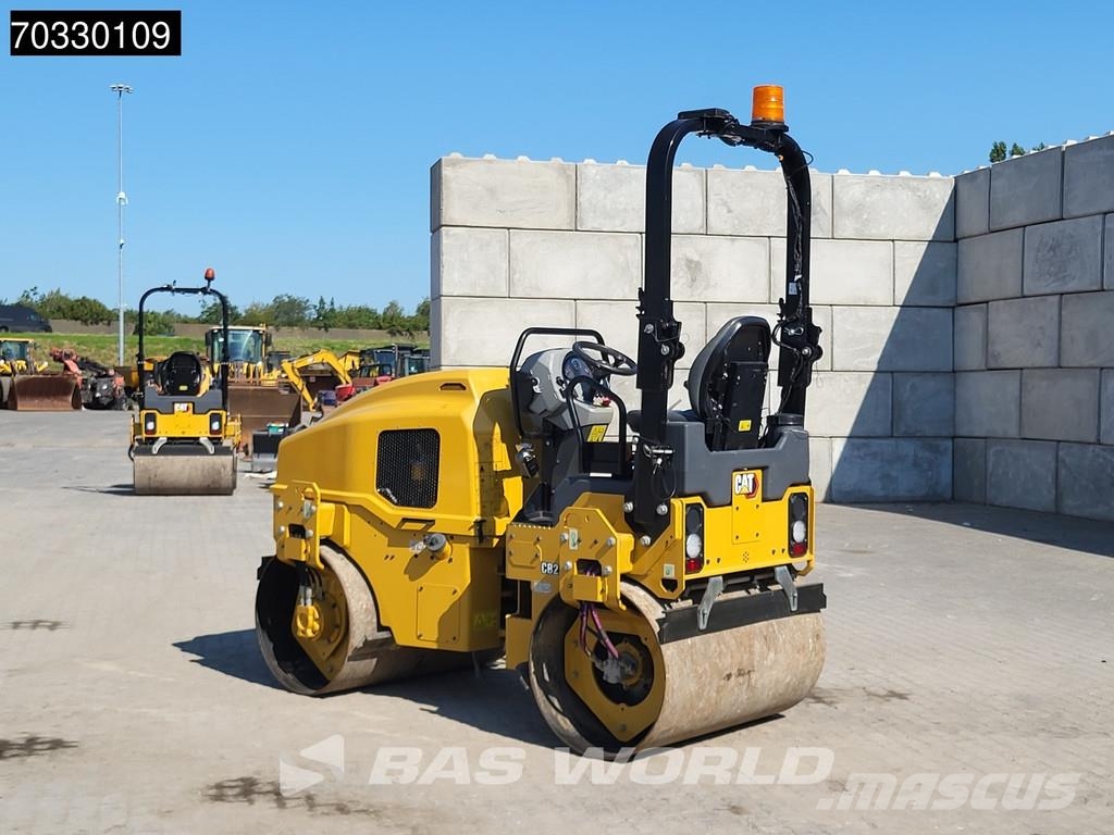 CAT CB2.7 GC Twin drum rollers