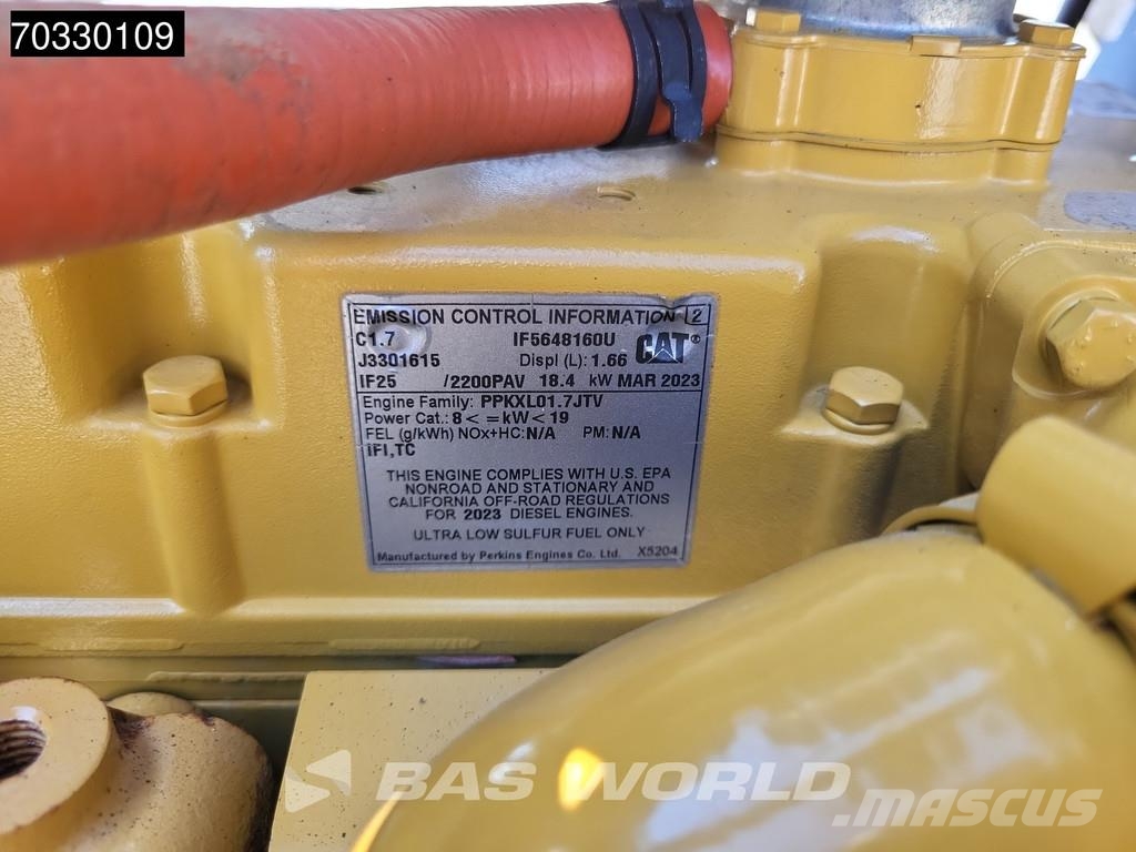 CAT CB2.7 GC Twin drum rollers
