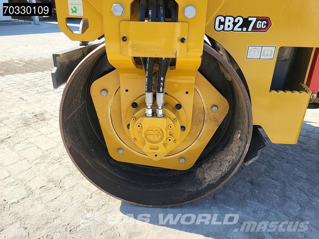 CAT CB2.7 GC Twin drum rollers