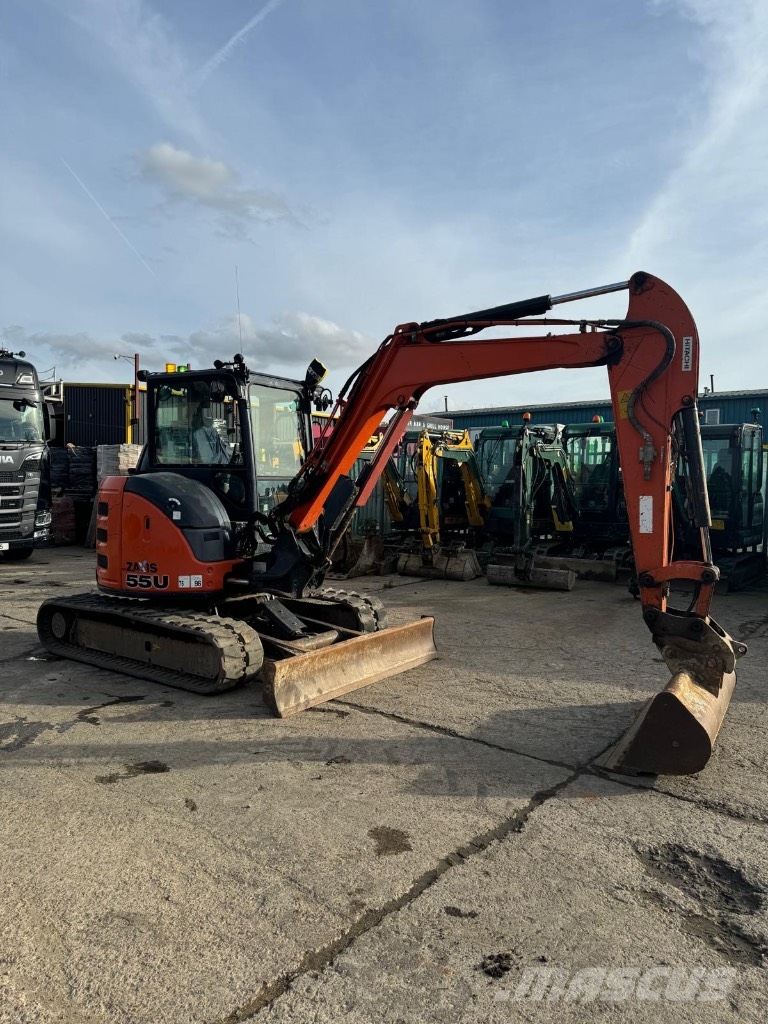 Hitachi ZX 55 U-5 A CLR Minikaivukoneet < 7t