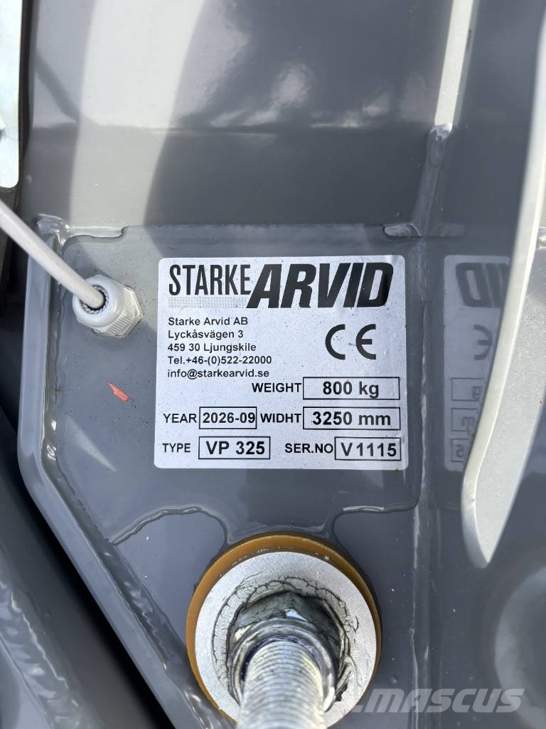 Fjärås VP 325 chock/diagonalventil, 3-punktsfäste Snežne daske i plugovi
