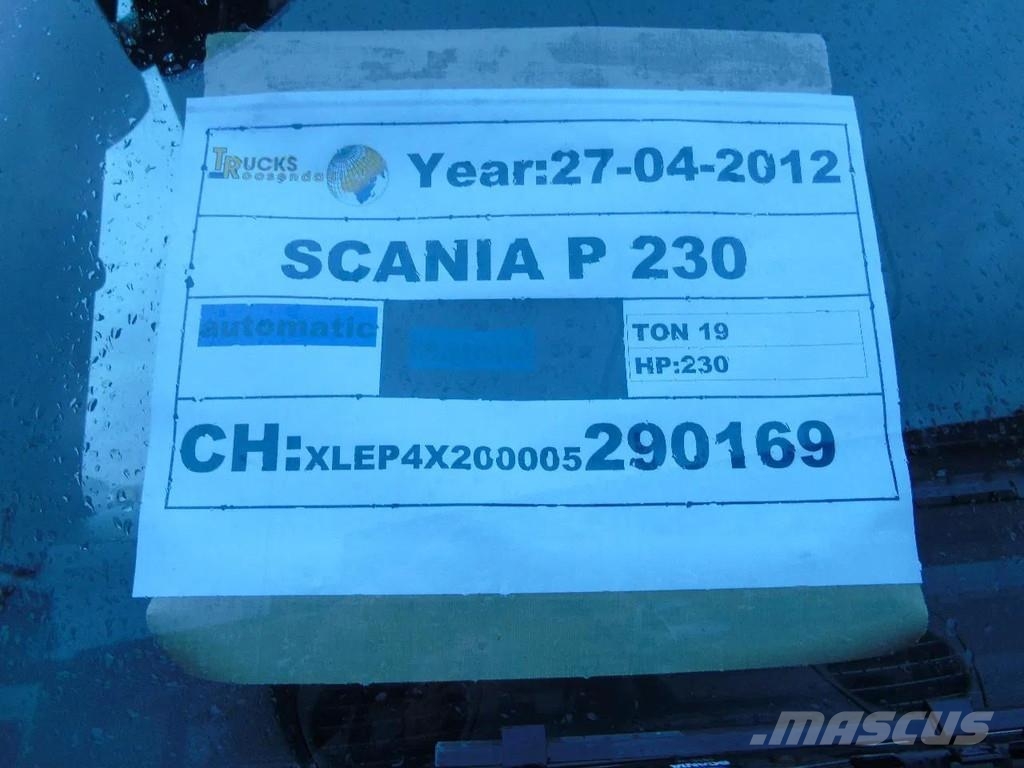 Scania P230 LOW KLM + CARRIER + LOADLIFT + Φορτηγά Ψυγεία