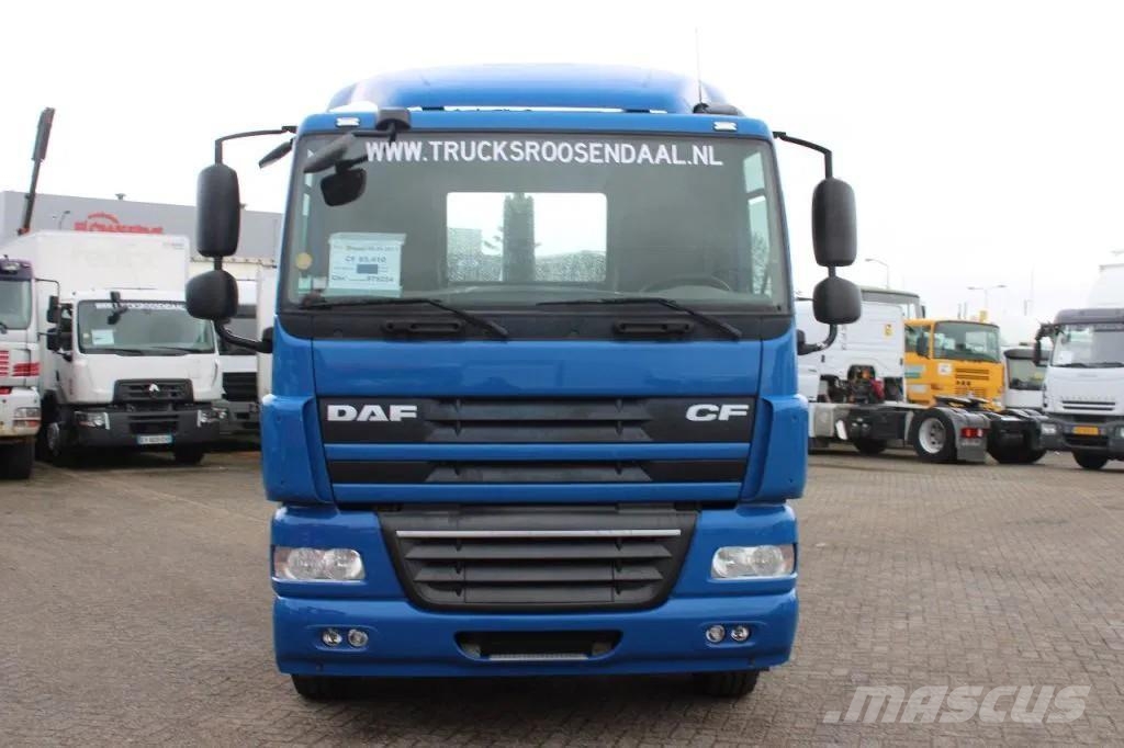 DAF CF 85.410 + HOOK ARM SYSTEM + EURO 5 Rol kiper kamioni sa kukom za podizanje tereta