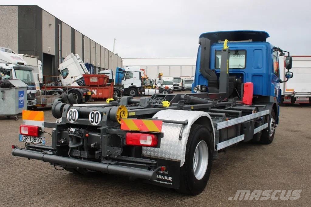 DAF CF 85.410 + HOOK ARM SYSTEM + EURO 5 Rol kiper kamioni sa kukom za podizanje tereta