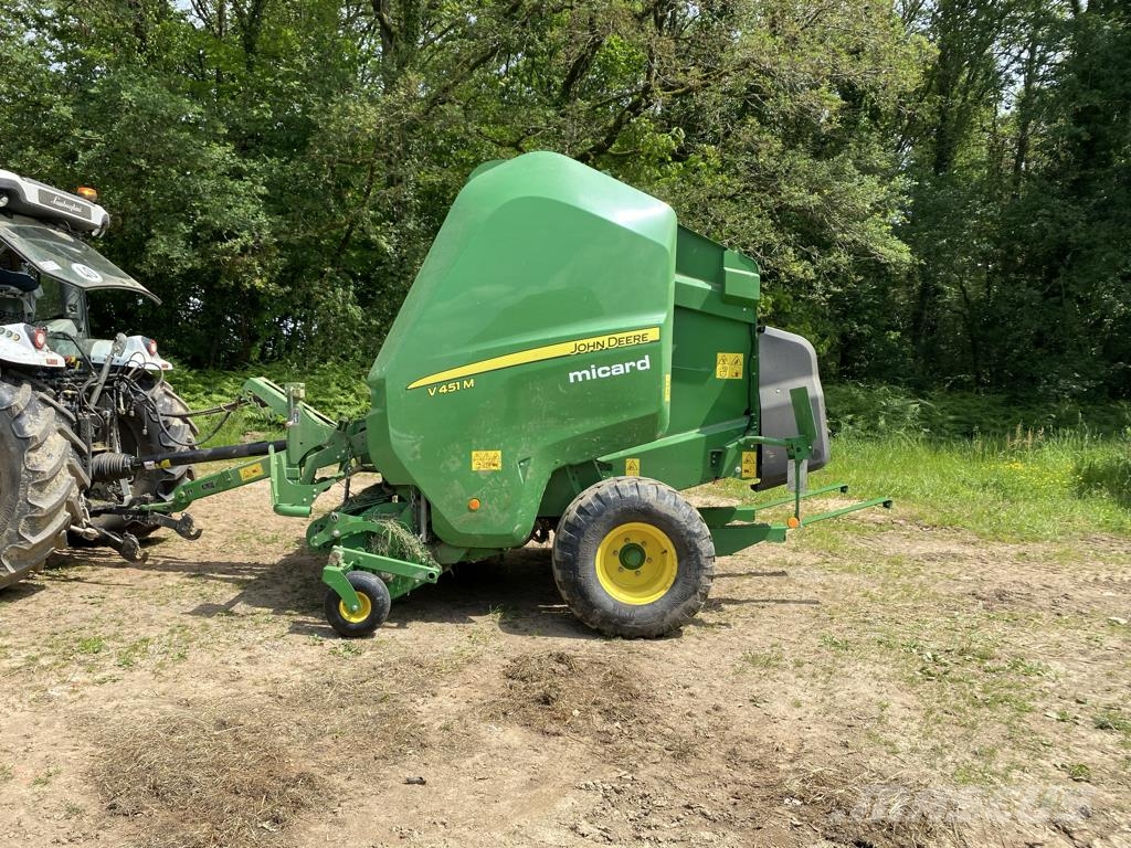 John Deere V 451 M MAXICUT 13 COUTEAUX Rotopresse