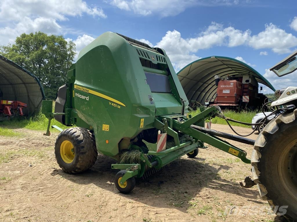 John Deere V 451 M MAXICUT 13 COUTEAUX Rotopresse