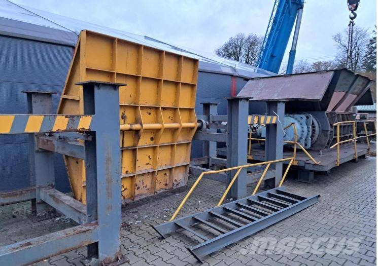 JLSS2000/19 Double shaft shredder type JLSS2000/19 Знищувачі сміття (шредери)