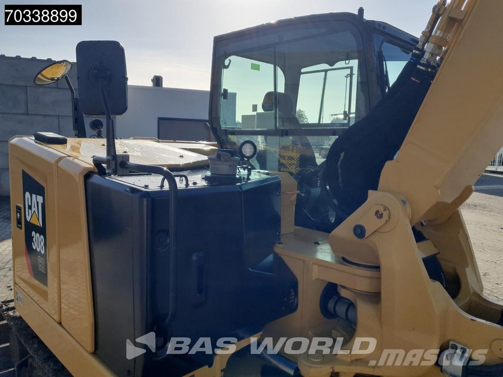 CAT 308 CR A/C - 3 Buckets Minigraafmachines < 7t