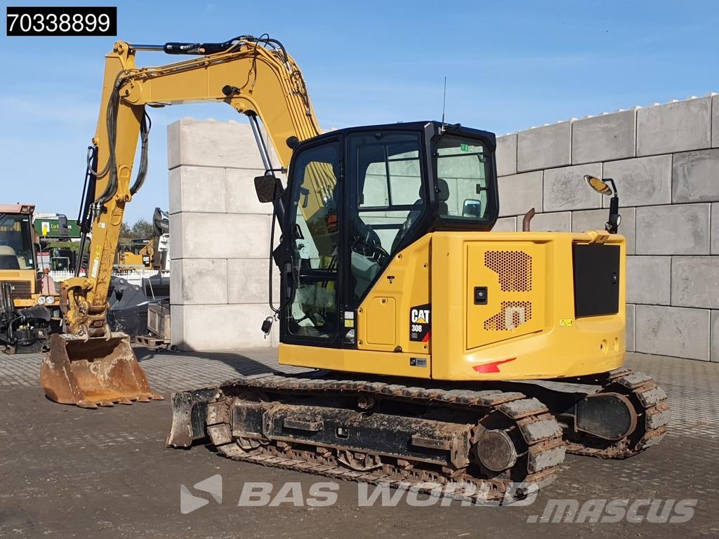 CAT 308 CR A/C - 3 Buckets Minigraafmachines < 7t