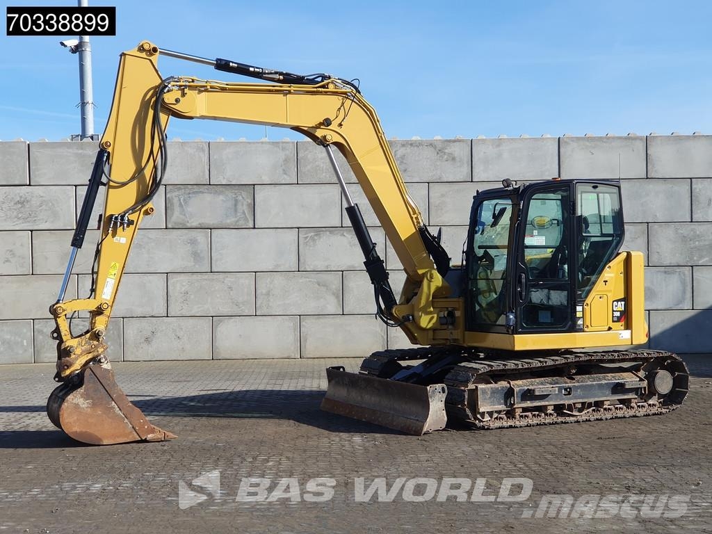 CAT 308 CR A/C - 3 Buckets Minigraafmachines < 7t