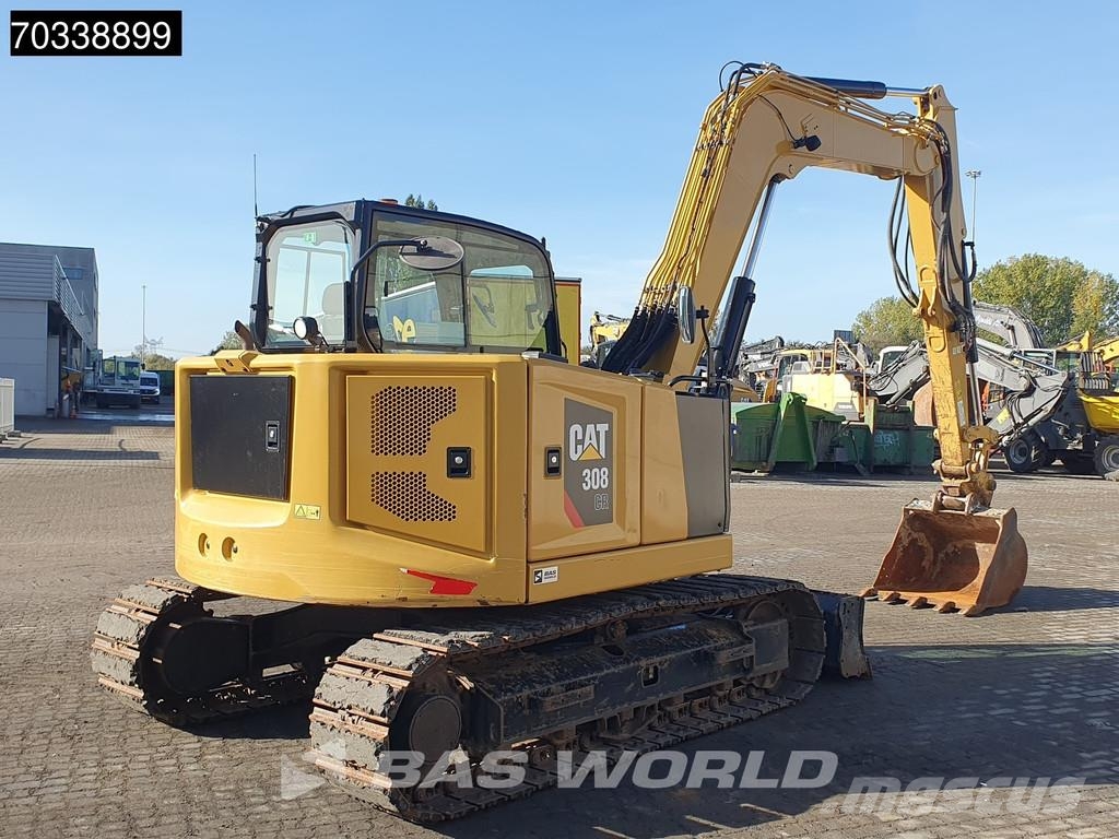CAT 308 CR A/C - 3 Buckets Minigraafmachines < 7t