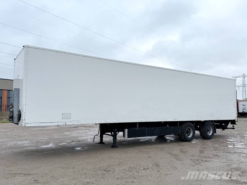 Groenewegen DRO-12-20 B - Tailgate / Forced Steering Lettisolert skaptrailer