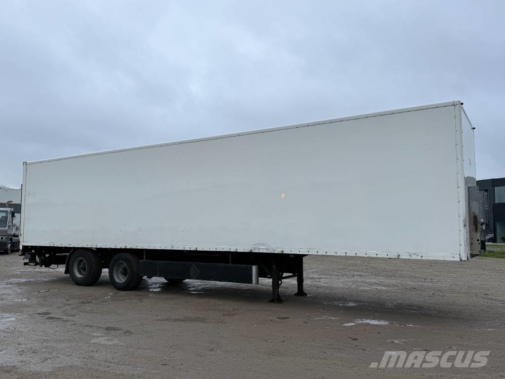 Groenewegen DRO-12-20 B - Tailgate / Forced Steering Lettisolert skaptrailer