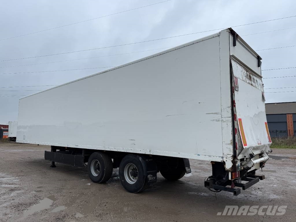 Groenewegen DRO-12-20 B - Tailgate / Forced Steering Lettisolert skaptrailer