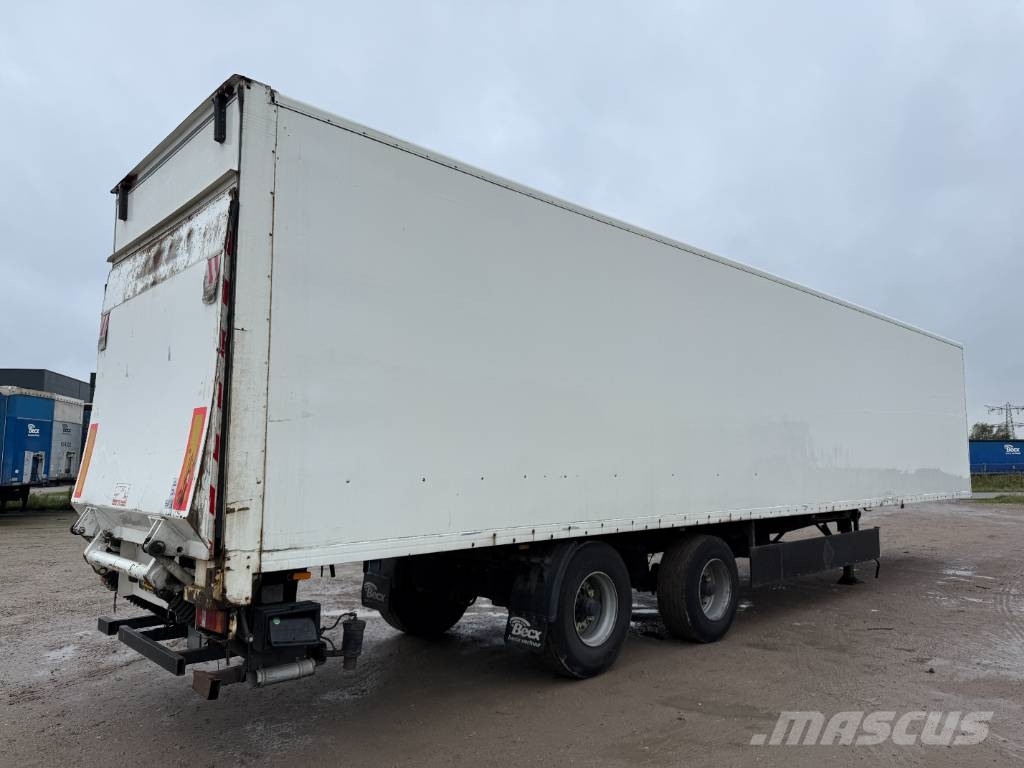 Groenewegen DRO-12-20 B - Tailgate / Forced Steering Lettisolert skaptrailer